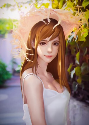 Shikibu Honoka from Hikaru ga Chikyuu ni Itakoro fan art