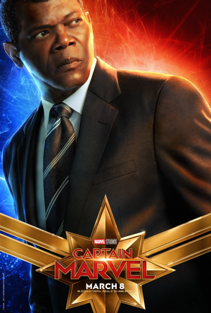 Nick Fury from Captain Marvel