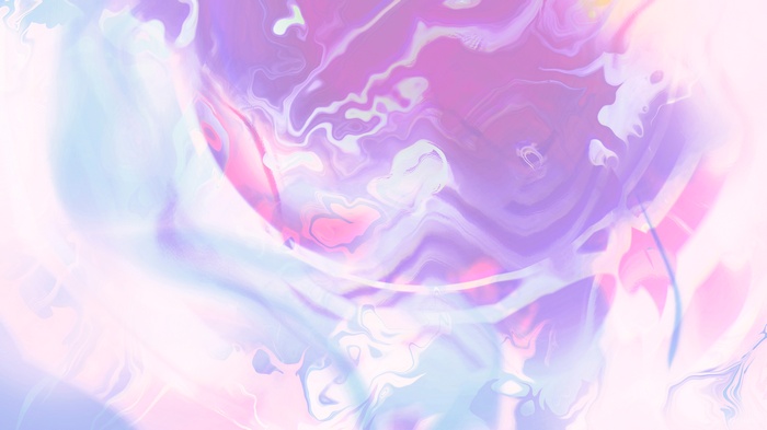 Abstract fluid art with purple and pink swirls