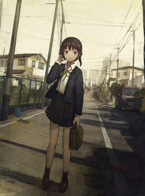 Lain Iwakura from Serial Experiments Lain