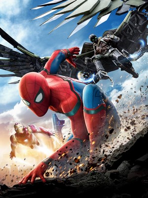 Spider-Man and Vulture from Spider-Man: Homecoming