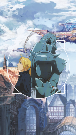 Edward Elric and Alphonse Elric from Fullmetal Alchemist