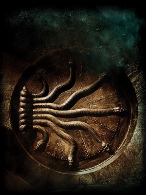 Medusa's head from Harry Potter