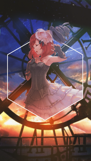 Nishikino Maki from Love Live! anime girl