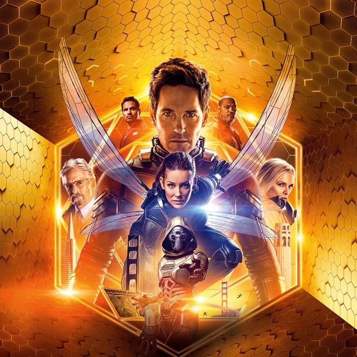 Ant-Man and the Wasp Poster with Paul Rudd, Evangeline Lilly, Michael Douglas