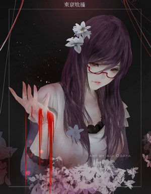 Kamishiro Rize from Tokyo Ghoul