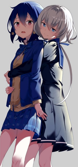 Junko Konno and Ai Mizuno from Zombieland Saga