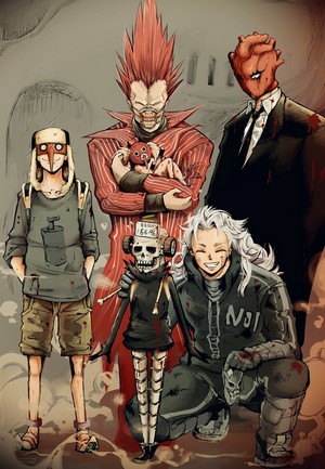 Characters from Dorohedoro