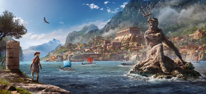 Assassin's Creed Odyssey Key Art