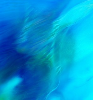 Abstract blue and turquoise color burst