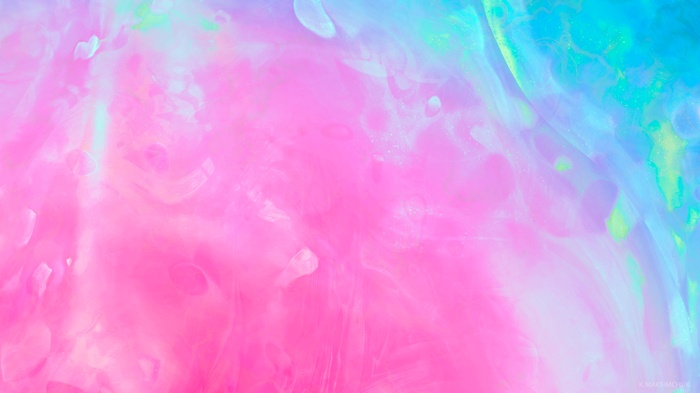 Abstract pink and blue fluid gradient