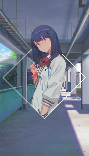 Takarada Rikka from SSSS.GRIDMAN