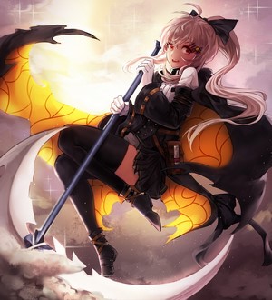 Anime Girl with Scythe from Girls Frontline