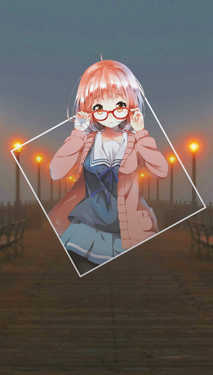 Kuriyama Mirai from Kyoukai no Kanata