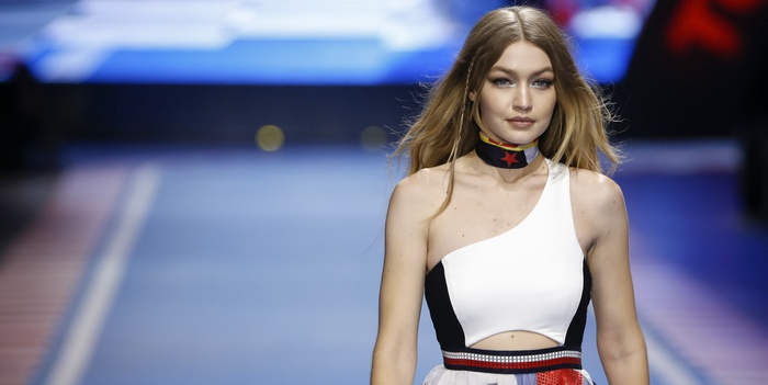 Gigi Hadid at a Fashion Show