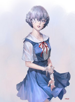 Ayanami Rei from Neon Genesis Evangelion