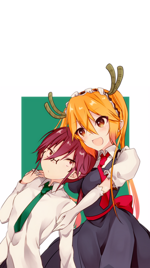 Tohru and Kanna from Miss Kobayashi's Dragon Maid