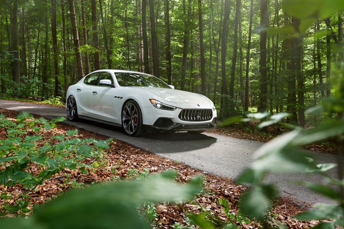 4K Novitec Maserati Ghibli GranSport in Forest