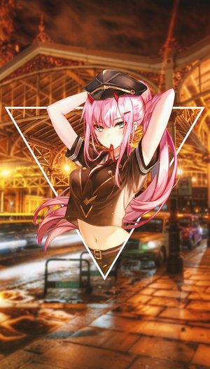 Zero Two from Darling in the FranXX