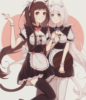 Chocolat and Vanilla from Neko Para