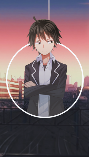 Hikigaya Hachiman from Yahari Ore no Seishun Love Comedy wa Machigatteiru