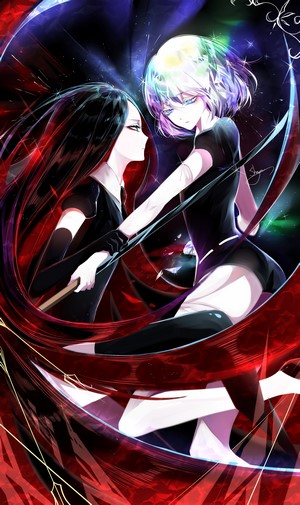 Diamond and Bort from Houseki no Kuni