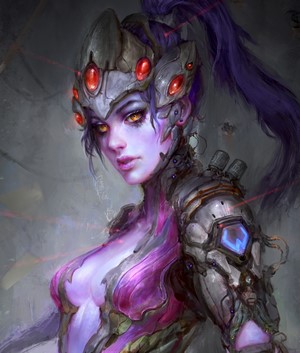 Widowmaker from Overwatch by Daniel Kamarudin