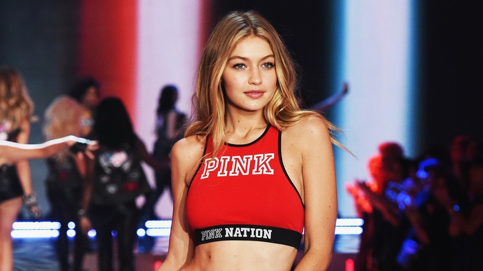 Gigi Hadid for Pink Nation