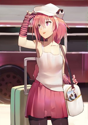 Astolfo from Fate/Apocrypha by the Bus