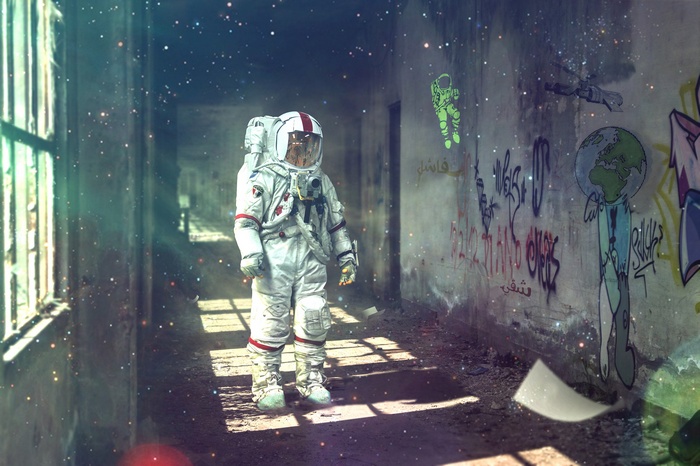 Astronaut, Sun light, Dream, 4K, Earth