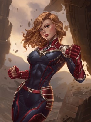 Captain Marvel from Marvel Comics