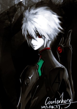 Nagisa Kaworu from Neon Genesis Evangelion