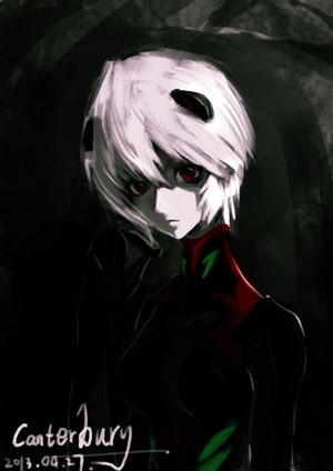 Rei Ayanami from Neon Genesis Evangelion