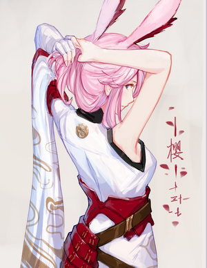 Yae Miko from Honkai Impact