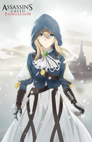 Violet Evergarden from Assassin's Creed Evergarden crossover