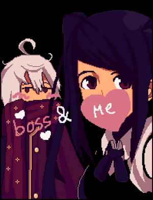 VA-11 Hall-A: Julianne Stingray and Dana Zane selfie