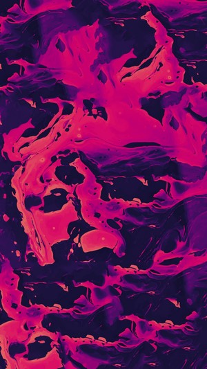 Abstract pink and purple fluid art