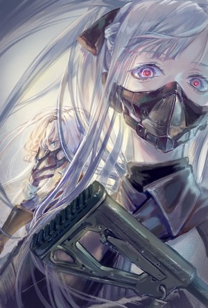 AN-94 and AK-12 from Girls Frontline with guns
