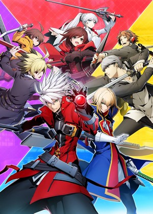 Characters from Blazblue, Persona 4, RWBY, and Under Night In-Birth