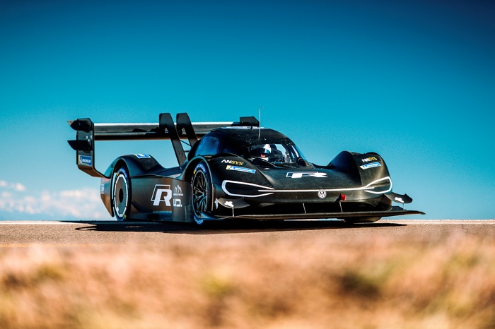 Volkswagen I.D. R Pikes Peak race car 4K