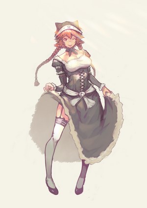 Lupusregina Beta from Overlord fan art