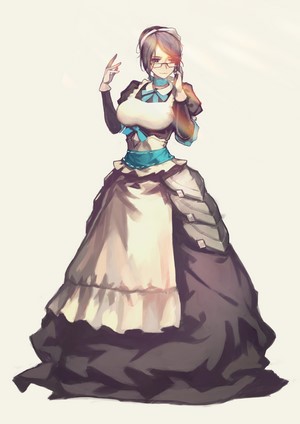 Maid from Overlord anime fan art