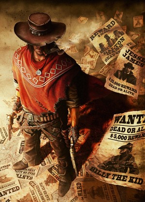 Call of Juarez - Gunslinger poster with wanted posters