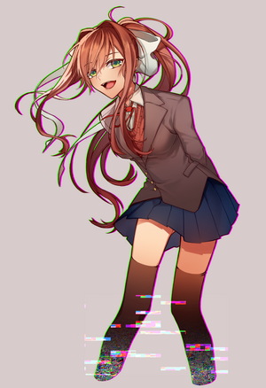Monika from Doki Doki Literature Club
