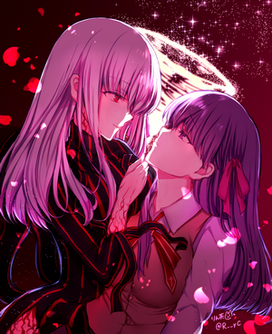 Sakura Matou and Dark Sakura from Fate/Stay Night