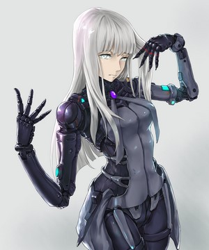 Cibo from Blame! in Futuristic Armor