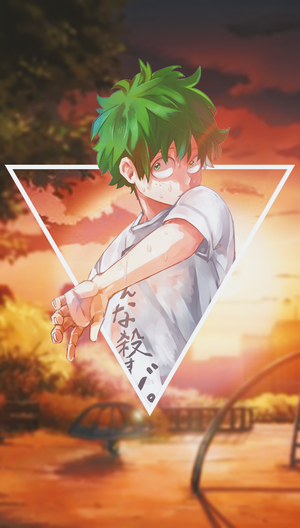 Izuku Midoriya from Boku no Hero Academia