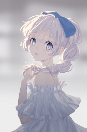 Teletha Tessa Testarossa with Blue Eyes
