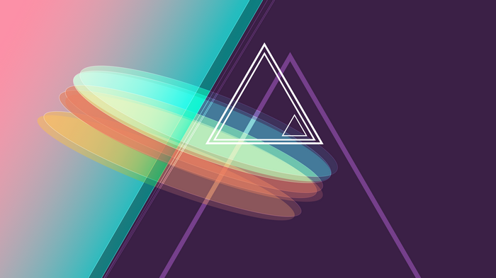 Pyramids, Triangles, Shapes, Colorful, 5K, Geometric