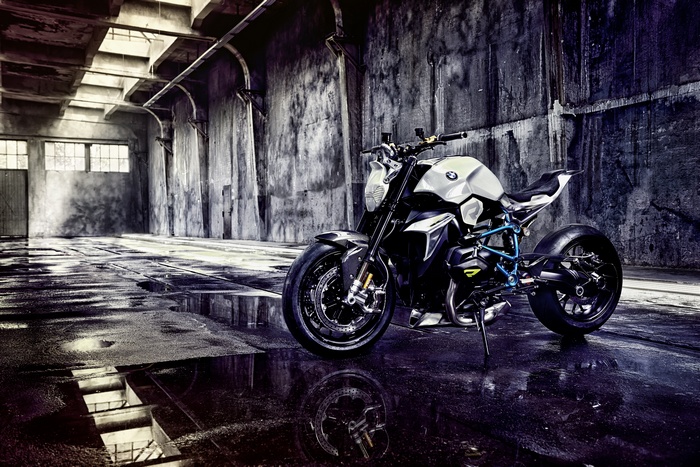 BMW Concept Roadster motorcycle 4K